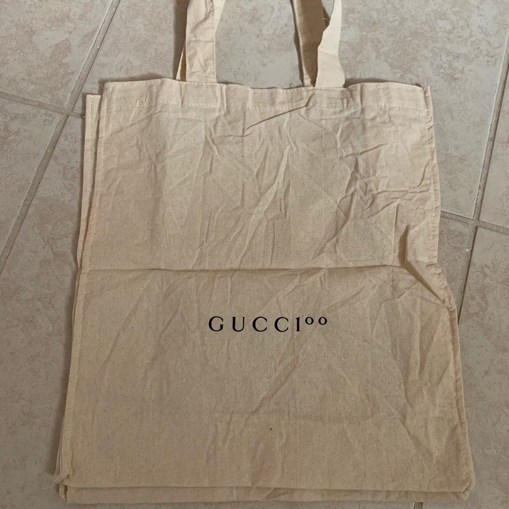 Gucci cotton tote